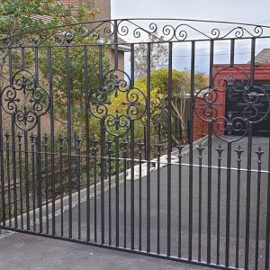 Sliding Garden Gates made by our home improvement contractors
